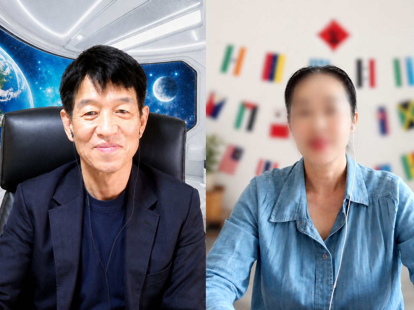 オンラインによるパーソナルコーチングの様子